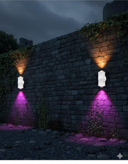 Smart RGB Motion Sensor Night Light, Magnetic LED Wall Sconce, USB Rechargeable Dimmable Ambient Lighting for Bedroom, Hallway, Stairs, Wardrobe, Entryway Home Decor