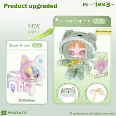 【Inn'S-Crossing Spring】Stuffed Toys Blind Box,Soft Dolls Decoration Toy for Home Sofa & Bed & Bag, Holiday Gift for Girls, 8.27Inch Plush Toy Mystery Box