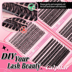 Lashes Lash Clusters Eyelashes Lash Clusters Extensions Kit Eyelash Extension Kit Eye Lashes, Lash Extension Kit Lashes Clusters Kitwispy Manga Lashes, Individual Lashes Eyelash Extension Lashes Halloween Makeup 30D40D50D, D Curl 9-16Mm Mixed Length
