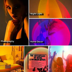 Smart RGB Motion Sensor Night Light, Magnetic LED Wall Sconce, USB Rechargeable Dimmable Ambient Lighting for Bedroom, Hallway, Stairs, Wardrobe, Entryway Home Decor