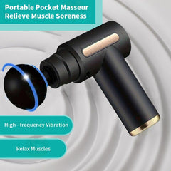 Electric Massage Machine, Including 4Counts Replacement Heads, Portablehandheld Comfort Muscle Massagegun, Valentine'S Day Gift,Massagersfor Back,Massage Gun Neckmassagers