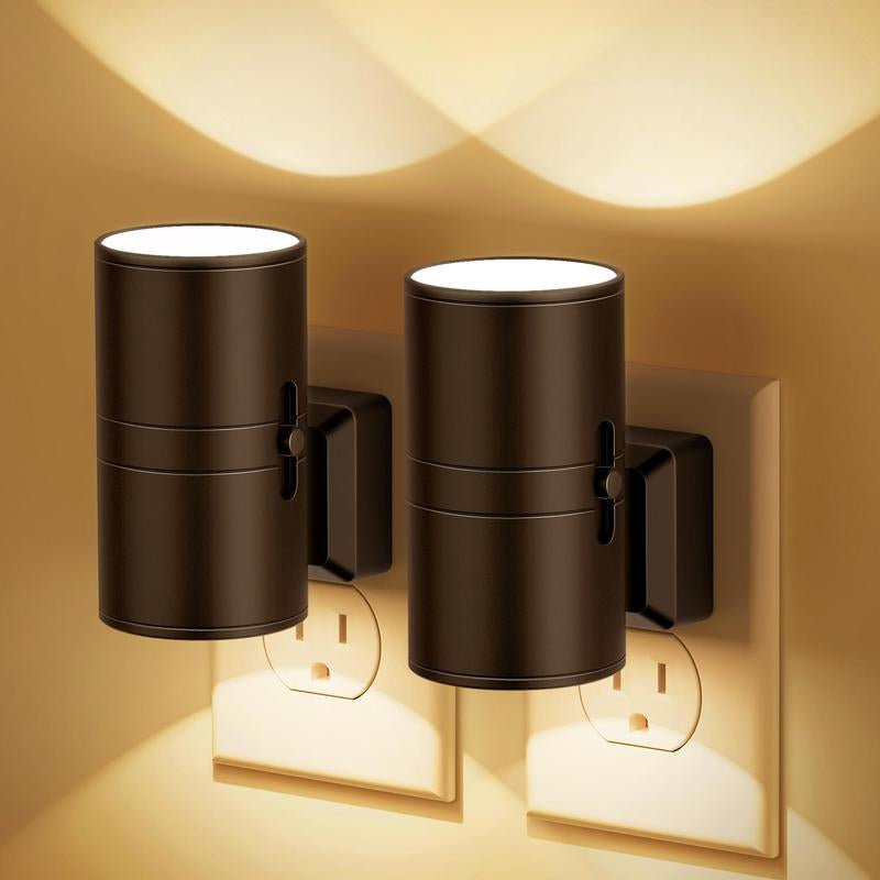 DORESSHOP Wall Sconce-Style Night Light, Stylish Lamp, Baby Lights for Bedroom, Led Light for Bedroom & Hallway, Auto Night Light as Living Room Decor, Tiktokshopbacktoschool
