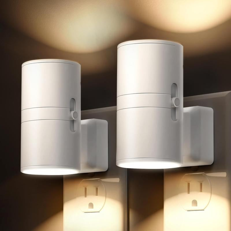 DORESSHOP Wall Sconce-Style Night Light, Stylish Lamp, Baby Lights for Bedroom, Led Light for Bedroom & Hallway, Auto Night Light as Living Room Decor, Tiktokshopbacktoschool