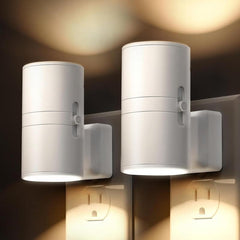 DORESSHOP Wall Sconce-Style Night Light, Stylish Lamp, Baby Lights for Bedroom, Led Light for Bedroom & Hallway, Auto Night Light as Living Room Decor, Tiktokshopbacktoschool