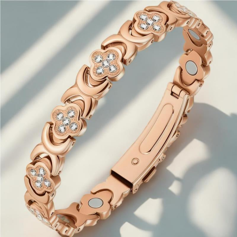 Copper Bracelets for Women , Pure Copper Magnetic Bracelet with 3500 Gauss Effective Magnets Outdoorfun
