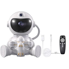 Astronaut Galaxy Star Projector Starry Night Light - Starry Nebula Ceiling Projection Lamp with 8 Modes, Remote and 360° Adjustable, Gift for Kids Adults for Bedroom Decor Aesthetic