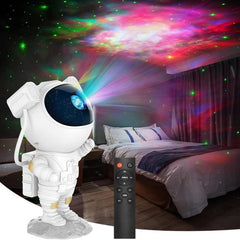 Astronaut Galaxy Star Projector Starry Night Light - Starry Nebula Ceiling Projection Lamp with 8 Modes, Remote and 360° Adjustable, Gift for Kids Adults for Bedroom Decor Aesthetic