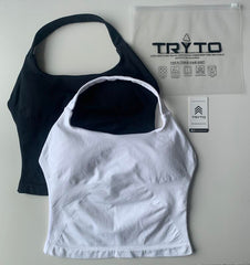 TRYTO Impact Halter Top Sports Yoga Tanks Women Workout Fitness Gym Outdoor Running Tank Tops