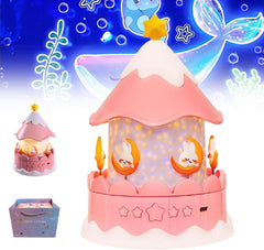 21 Sets of Films Projector Night Light for Kids, Star Projector for Bedroom, Ceiling, Kids Night Light with 360° Rotation Dimmable for Girls Boys, Birthday, Christmas, Nursery, Room Decor