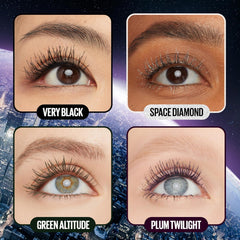 Lash Sensational Sky High Washable Mascara Makeup, Volumizing, Lengthening, Defining, Curling, Multiplying, Buildable Formula, Very Black, 1 Count