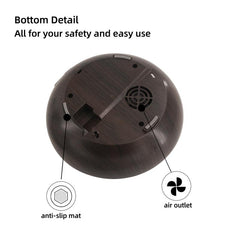 Air Humidifier and Essential Oil Diffuser Combo, Ultrasonic Cool Mist Humidifier for Large Room Bedroom, Remote Control, Ultra Quiet, Auto Shut-Off