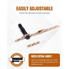 Copper Bracelets for Women , Pure Copper Magnetic Bracelet with 3500 Gauss Effective Magnets Outdoorfun