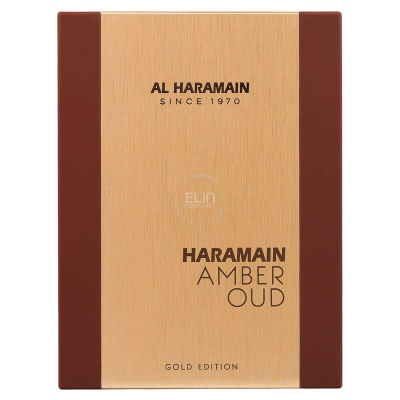 Al-Haramain Amber Oud Gold Edition 2.0 Oz Eau De Parfum - a Unisex Fragrance with Refreshing Bergamot and Green Accents