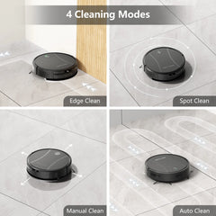 Robot Vacuum and Mop Combo, Vacuum Cleaner with 3000Pa Suction, 4400Mah Battery, App/Remote/Voice Control,Ideal for Pet Hair C2