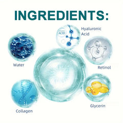 Day and Night Retinol & Collagen Moisturizer Face Cream W Hyaluronic Acid 1.7Oz
