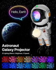 Star Projector Galaxy Night Light Astronaut Space Projector Starry Nebula Ceiling Light with Remote Control Modern Light Projector for Bedroom Decor, Gifts for Adults, Teens, Christmas, Birthday