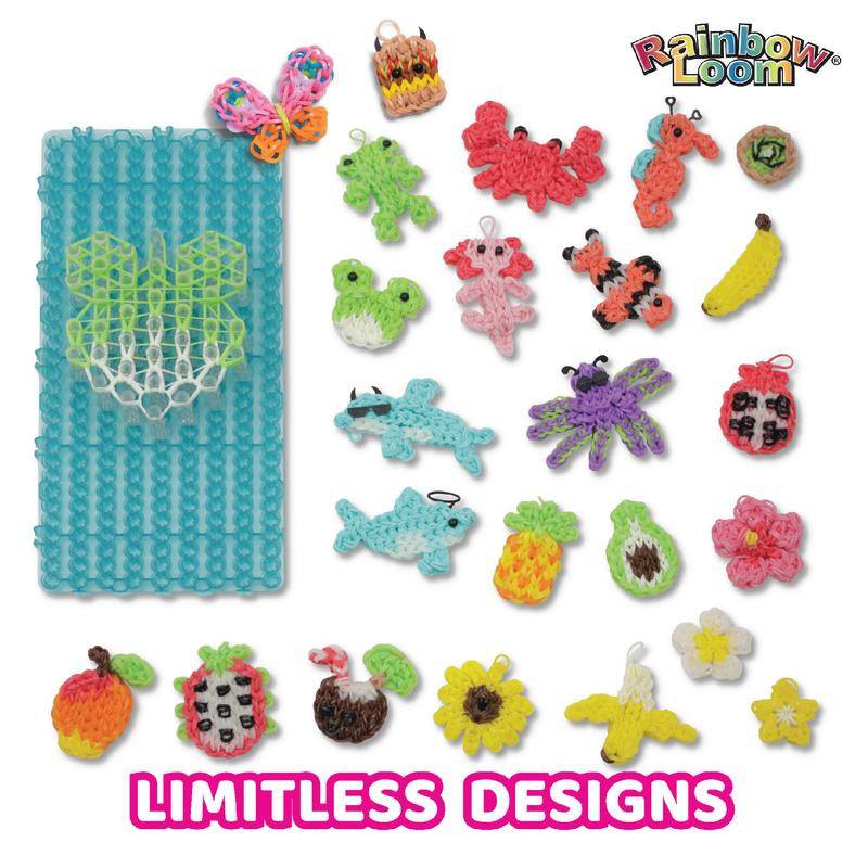 Rainbow Loom 360 Character Creator Kit RO195 - 2586 Pieces with Premium Bands & Accessories for Custom Design Crafting