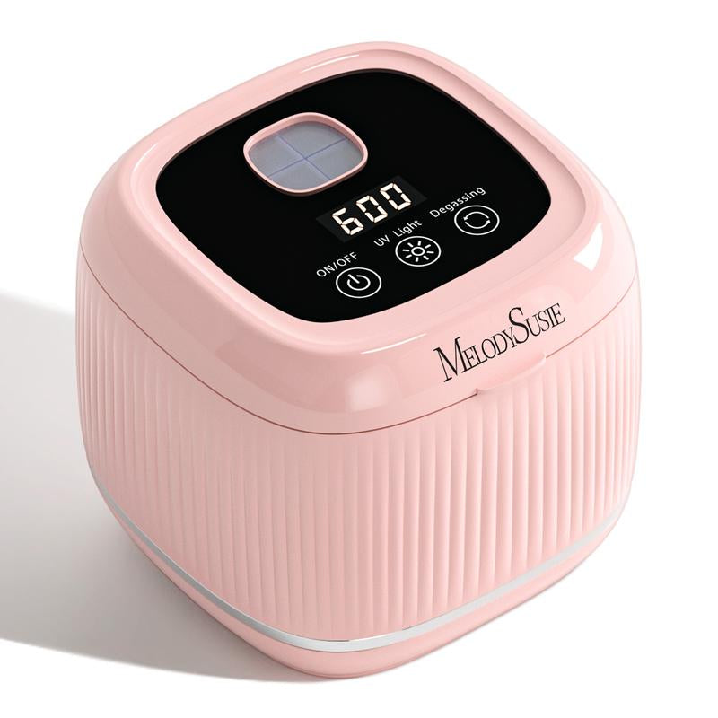 Melodysusie Ultrasonic Cleaner with Sterilization, 2-In-1 Machine for Manicure, Home & Salon