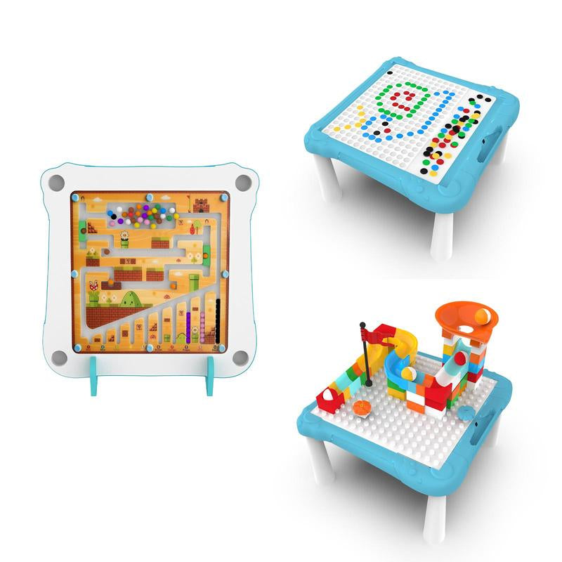 2-In-1 & 3-In-1 Montessori Magnetic Color & Number Maze, Educational Toy for Toddlers Ages 2-5, Fine Motor Skills Game, STEM Puzzle Learning Toy, Birthday Gift for Kids