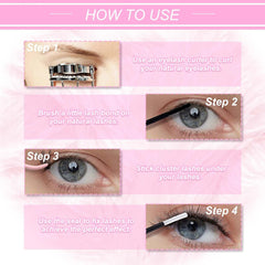 DIY Eyelash Extension Large Tray 10D 20D 30D 40D Cluster Lashes Mixed Tray Natural Long Mink Individual Lashes Reusable False Eyelashes Extension (20D-0.07-C, 8-16Mm)