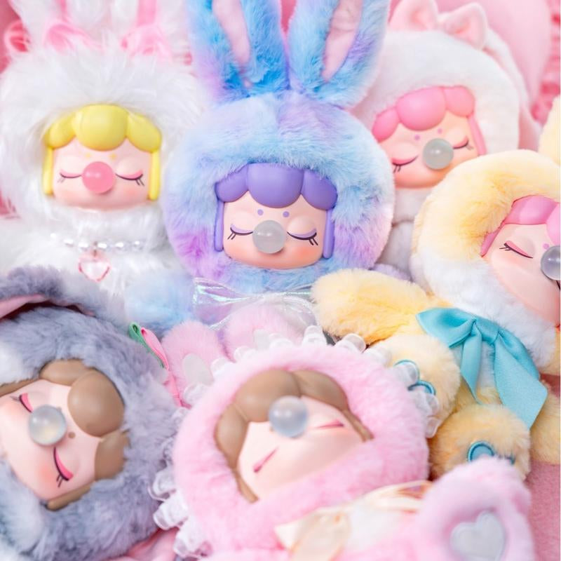 Nanci Shining Bunny Plush Blind Box Figurine – Sparkly Soft Rabbit Collectible Toy, Mystery Surprise Box, Cute Gift for Girls & Kids