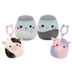 Squishmallows Select Series Plush Toys, 6 Bundle Options, Zombie Vegetable, Valentine'S Day, Holiday Cookie, Christmas Tree and Gift Sack, Summer Scented, Bat, High-Quality Materials, Soft and Skin-Friendly, Children'S Companions