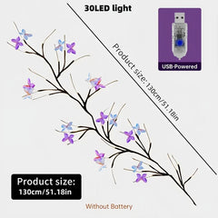 LED Tree Shaped Design Stringlight, Waterproof USB Power LED Light Stripsdecorative Wall Lamp for Dly Wreath, Ledambient Light for Room Decor, Wedding & Holidaycelebration, LED Lighted, LED Lights Bedroom