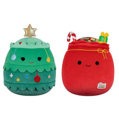 Squishmallows Select Series Plush Toys, 6 Bundle Options, Zombie Vegetable, Valentine'S Day, Holiday Cookie, Christmas Tree and Gift Sack, Summer Scented, Bat, High-Quality Materials, Soft and Skin-Friendly, Children'S Companions
