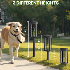 Elegant Solar Pathway Lights Modern Luxury | Auto On/Off & Waterproof | for Garden, Yard & Driveway,Solar Outdoor Lights,Solar Floor Lamps Outdoor Lights,Decorative,Rechargeable,Solar Lights,Lights,Light