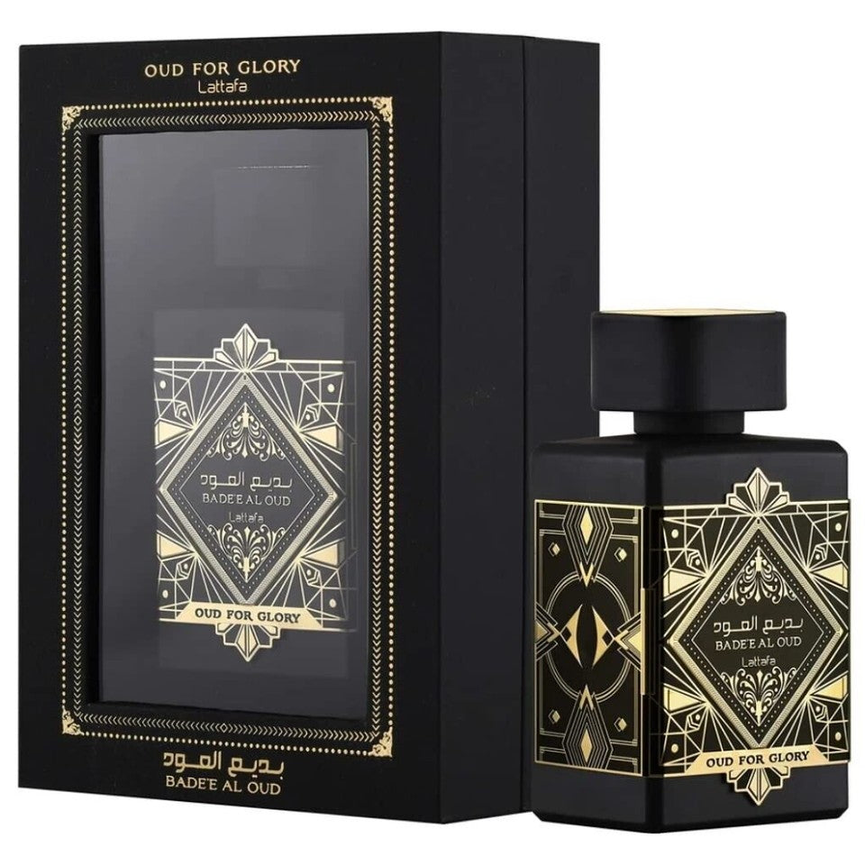 Lattafa Badee Al Oud -Oud for Glory EDP Unisex Spray 3.4 Oz / 100 Ml