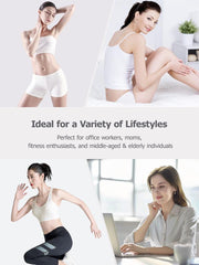 Handheld Body Massager for Legs, Arms & Belly – Portable Relaxation Tool with Heat & Vibration, Home Spa Self-Care Device for Soothing Tired Muscles, Smooth Skin, White Gift Option