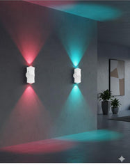 Smart RGB Motion Sensor Night Light, Magnetic LED Wall Sconce, USB Rechargeable Dimmable Ambient Lighting for Bedroom, Hallway, Stairs, Wardrobe, Entryway Home Decor