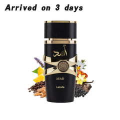 Imported Long Lasting Luxury Perfume Spray Asad Premium Refreshing Oud Musk Fragrances Eau De Parfum Perfume Unisex