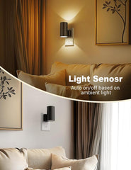 DORESSHOP Wall Sconce-Style Night Light, Stylish Lamp, Baby Lights for Bedroom, Led Light for Bedroom & Hallway, Auto Night Light as Living Room Decor, Tiktokshopbacktoschool