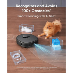 X10 Pro Omni Robot Vacuum and Mop AI Obstacle Avoidance, Auto Mop Washing, Auto Drying, Self-Emptying, Self-Refilling