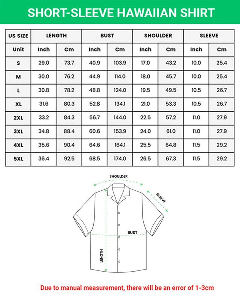 Sm0Key and the Bandit Hawaiian Shirt, Beach Summer Vacation Shirt