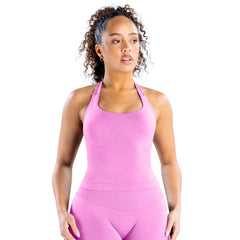 TRYTO Impact Halter Top Sports Yoga Tanks Women Workout Fitness Gym Outdoor Running Tank Tops