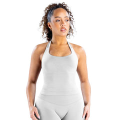 TRYTO Impact Halter Top Sports Yoga Tanks Women Workout Fitness Gym Outdoor Running Tank Tops