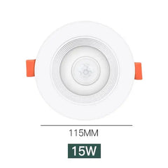 LED Downlights PIR Motion Sensor down Light 5W 10W 15W 20W Recessed Ceiling Light Cold White Night Lamp LED Spotlight Downlight