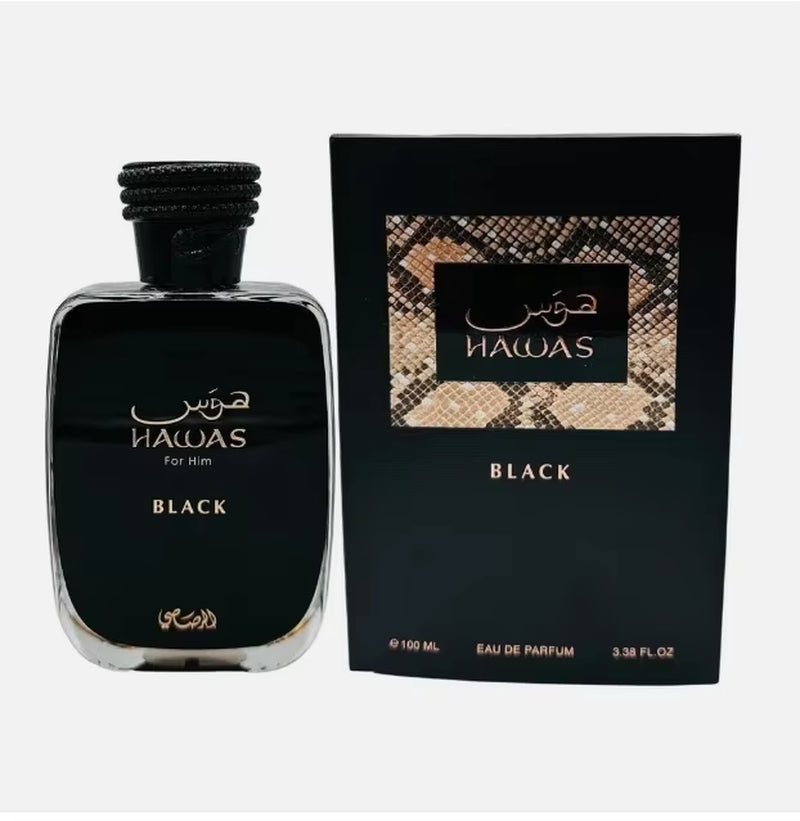 RASASI Hawas for Men - Eau De Parfum Spray 100ML (3.4 Oz) BRAND NEW SEALED BOX
