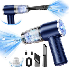 2-In-1 Handheld Cordless Home Vacuum Cleaner, Car Cordless Vacuum Cleaner, Powerful Suction Handheld Cordless Vacuum Cleaner for Home, Car and Desktop Cleaning