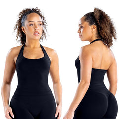 TRYTO Impact Halter Top Sports Yoga Tanks Women Workout Fitness Gym Outdoor Running Tank Tops