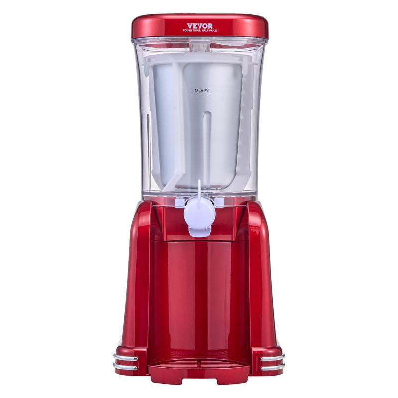 VEVOR Slushy Machine for Home, 32Oz Tank Home-Use Margarita Machine, Smoothie Frozen Drink Maker with Food-Grade Materials, Slushie Machine for Home DIY, Kids Parties, Red
