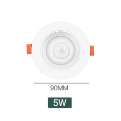 LED Downlights PIR Motion Sensor down Light 5W 10W 15W 20W Recessed Ceiling Light Cold White Night Lamp LED Spotlight Downlight