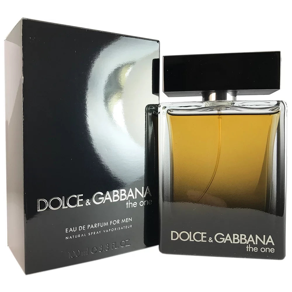 Dolce & Gabbana The One Eau De Parfum Spray 3.3 Oz. / 100 Ml Top Notes: Grapefruit, coriander, basil Middle Notes: Cardamon, ginger, orange blossom Base Notes: Cedar wood, ambergris, tobacco