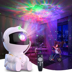 Star Projector Galaxy Night Light Astronaut Space Projector Starry Nebula Ceiling Light with Remote Control Modern Light Projector for Bedroom Decor, Gifts for Adults, Teens, Christmas, Birthday
