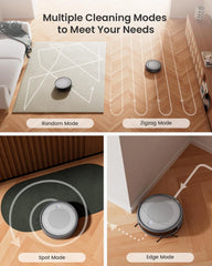 Robot Vacuum Cleaner with 4500Pa Suction, App/Remote/Voice Control,Ideal for Pet Hair, M310