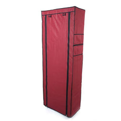 Room-Saving 10-Layers 9 Lattices Non-Woven Fabric Shoe Rack