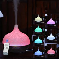 Air Humidifiers Fragrance Essential Oils Diffuser with Remote Control for Home Ultrasonic Cool Mist Maker Smell Distributor Jellyfish House Humidificador De Aroma Lifelines Diffuser Aromatherapy Machines