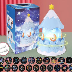 21 Sets of Films Projector Night Light for Kids, Star Projector for Bedroom, Ceiling, Kids Night Light with 360° Rotation Dimmable for Girls Boys, Birthday, Christmas, Nursery, Room Decor